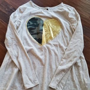 Long selve Justice shirts size 18-20 plus